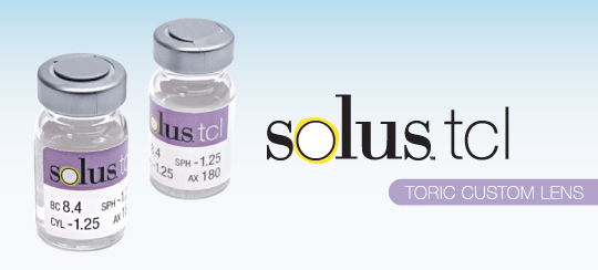 Solus™ TCL: An Affordable Toric Custom Contact Lens